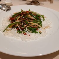 中国料理 古稀殿 - 青椒牛肉絲【牛肉とピーマンの細切り炒め】