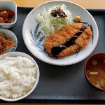 北海道上川合同庁舎 食堂 - 「とんかつ定食」780円