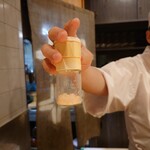 京極寿司 - 
      ◯ピンク色なアンデスの岩塩
      旨味と円やかさもあって尖ってない味わいはありがたい