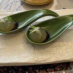 ベンガルタイガー - アミューズブーシュノスタルジー　レモン味　分子ガストロノミーにて球形に！