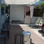 森下そば - 灰皿あります