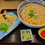 風流うどんそば料理 歌行燈 - 天麩羅きしめん