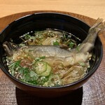 猩々 - 【二ノ皿】 　鮎素麺　