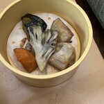 吉川屋 - 野菜のせいろ