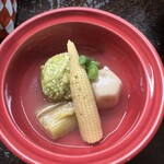 吉川屋 - 煮物　夏野菜の炊き合わせ
      