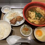 Yayoi Ken - 辛うま麺と唐揚げ定食
