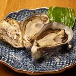 Miyazaki Hitoshio raw oysters