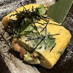 Toritetsu Kaihimma Kuharipurenamaku Hariten - 鶏そぼろのだし巻き玉子