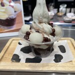 ミルクランドホッカイドウ→トウキョウ - 北海道ソフトクリーム　ぜんざい　北海道産小豆