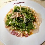 ラ・ベットラ・ダ・オチアイ - 本日のお魚のカルパッチョ