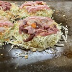 お好み焼き てっちゃん - 三原焼き