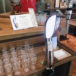 ゆづくしSalon 一の坊 - ラウンジでの生ビール