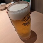 銀座ハゲ天 - 生ビール