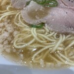 京都らぁ麺 東山 - 細麺のストレート（2023年7月16日撮影）