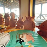 串焼き BUBU-TON - 手作りの埴輪がお迎えしてくれます♪