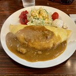 はらへー太 - 裏メニュー　カレー風オムライス