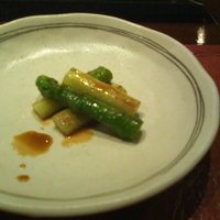 ステーキハウスハマ 札幌店 - アスパラ