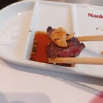 南海グリル - ステーキは　③ポン酢