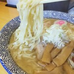 手打ちラーメン 清仁軒 - 程よい弾力の手打ち麺