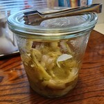 ラーメン･餃子 ハナウタ - ザーサイ