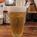 カレー食堂 リトルスパイス - 生ビールグラス