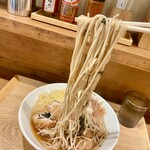 中村麺兵衛 - こちらは十割そばです