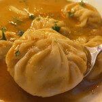 ネパールステーション - スープモモ 700円