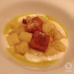 マンサルヴァ - パスタ　ニョッキ
      ベーコン、じゃがいも、モルタデッラ