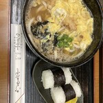 小ざくら - 海老天とじうどんとおにぎり