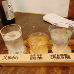 Okinawa Sakaba Jaya - 泡盛飲み比べ