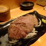 藤家 - 幻の尾崎牛のたたき付：1000円(2013.09月)