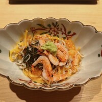 すが弥 - ウニの冷製パスタ