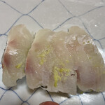 Sushi Kappou Kougetsu - 鯛　味が厚い