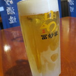 はこだて ふさや - 生ビール2杯目