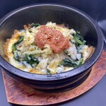 Mentai butter cheese bibimbap