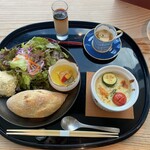 Cafe ふふふあん - 洋風セット　牛若丸