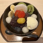 茶房つるや - クリームあんみつ