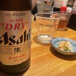 Tonkatsu Aoki - 瓶ビール600円