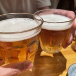 とんかつ 檍 - 瓶ビール600円