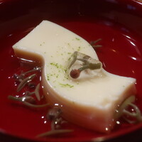 天一坊 - 滝川豆腐アップ