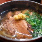 さぬきうどん冨家 - 豚ばら肉うどん