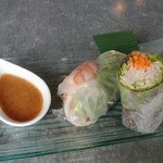 アジア洋食厨房 - ランチプレートの生春巻き
