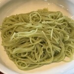 なかぶ庵 - オリーブ生そうめんアップです