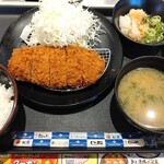 松のや - 鬼おろしポン酢ロースかつ定食