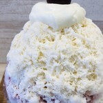 かき氷店 小桃 - このたっぷりシロップがたまらなく美味しい！