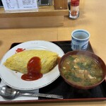오오모리야 분점 - 오므라이스와 돼지국밥