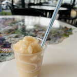 恵那川上屋 - 桃のフローズン❣️