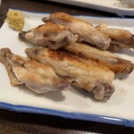 金町製麺 - 手羽中焼き 