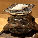 日本料理こまつ - イシガキ貝の炙り