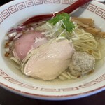 金町製麺 - 冷たい塩そば(ハーフ)